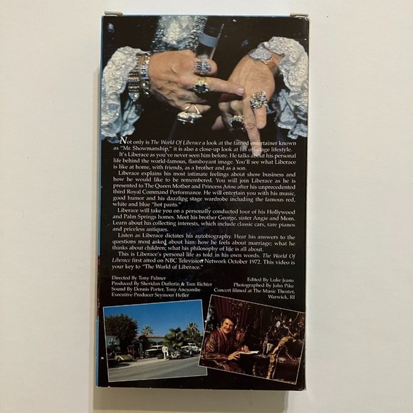 The World Of Liberace Documentary VHS - Picture 2 of 2